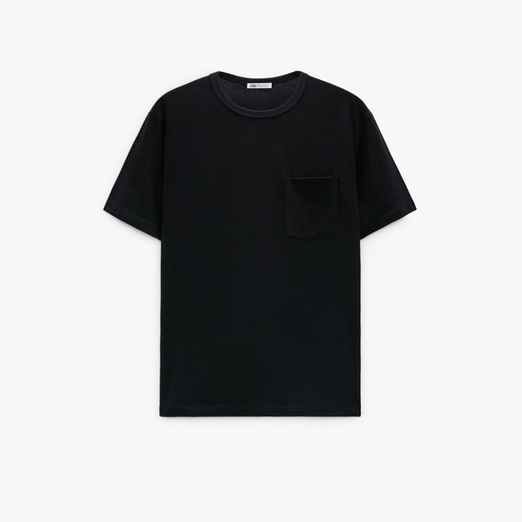 Zara POCKET T-SHIRT - Picture 5 of 7